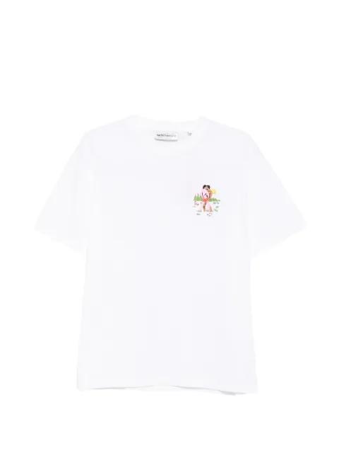 Knee Deep Desire cotton T-shirt by CARNE BOLLENTE