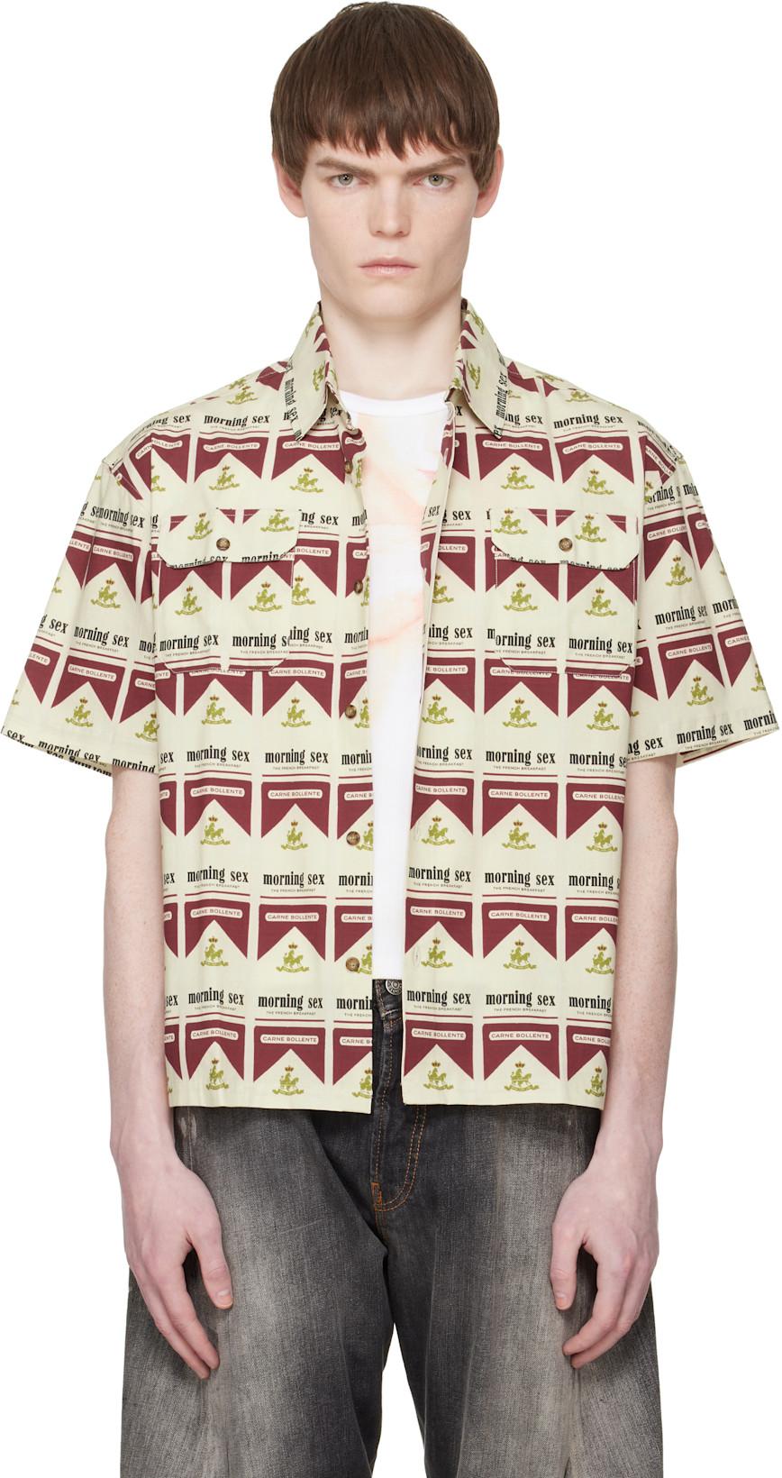 Off-White 'Smoking Hot' Shirt by CARNE BOLLENTE