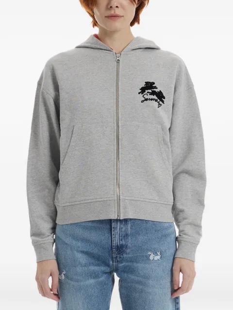 Stars and Studs rhinestone-embellished hoodie by CARNE BOLLENTE