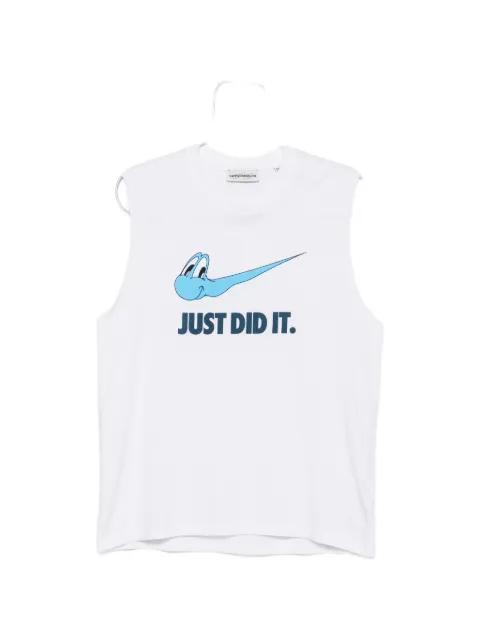 graphic-print tank top by CARNE BOLLENTE
