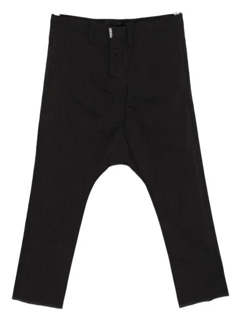 Dead End Fly drop-crotch trousers by CAROL CHRISTIAN POELL
