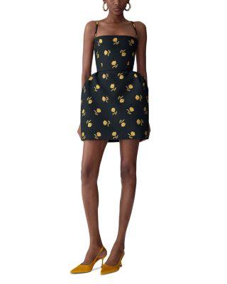 Bell Skirt Mini Dress by CAROLINA HERRERA