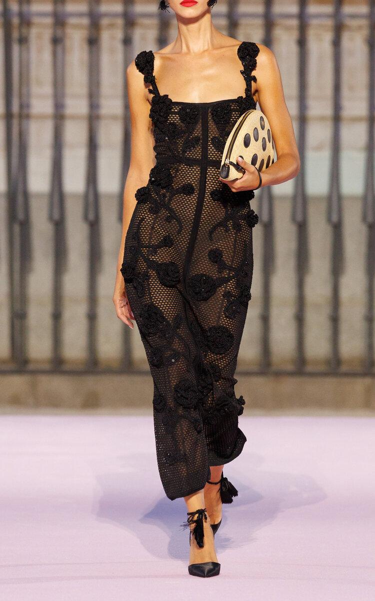 Carolina Herrera Crocheted Midi Dress - Moda Operandi by CAROLINA HERRERA