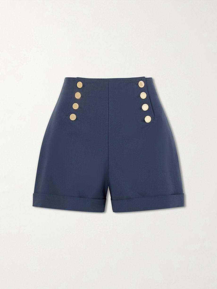 Cotton-blend shorts by CAROLINA HERRERA