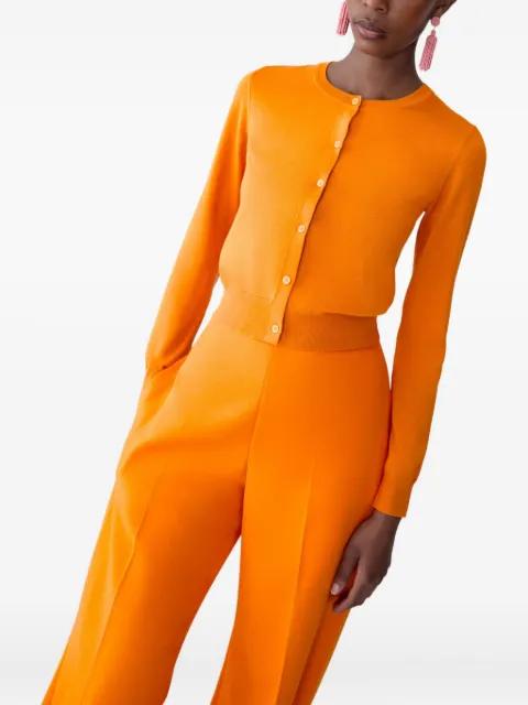 Crewneck Cardigan by CAROLINA HERRERA