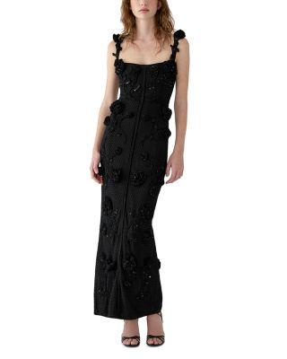 Crocheted Sequinned Gown by CAROLINA HERRERA