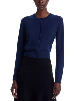 Cropped Cardigan Sweater by CAROLINA HERRERA