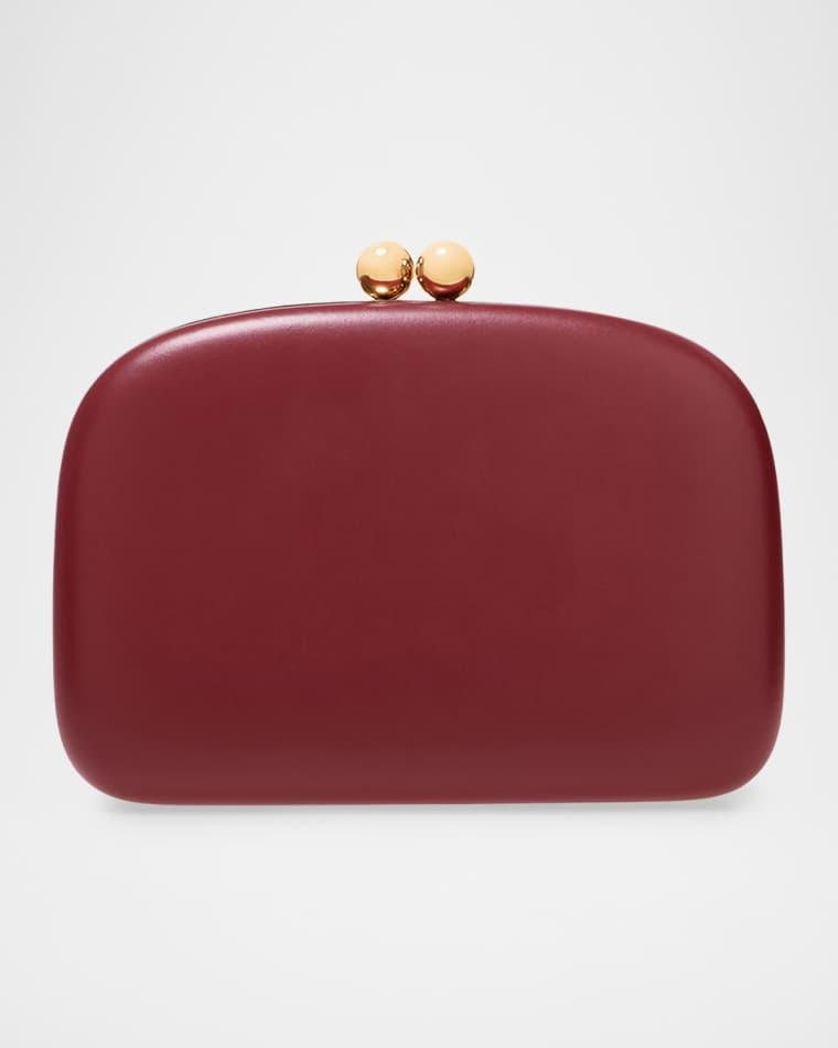 Vega Leather Clutch Bag by CAROLINA HERRERA