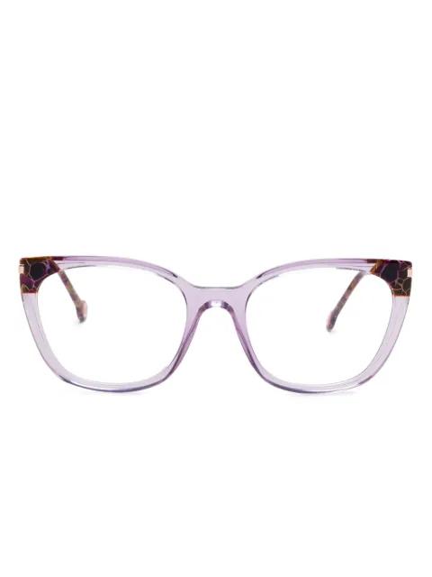 butterfly-frame glasses by CAROLINA HERRERA