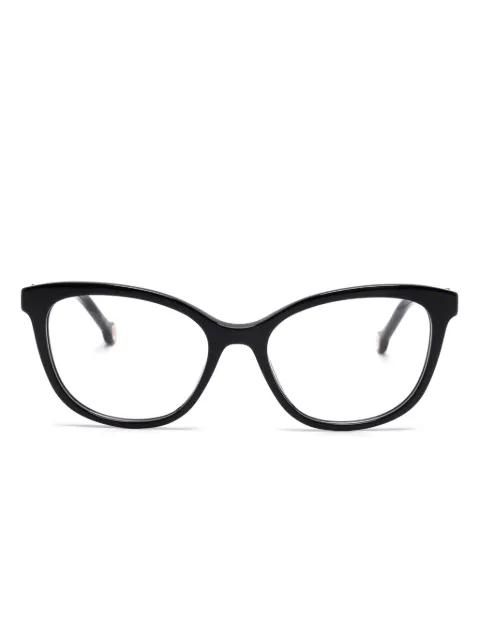butterfly-frame glasses by CAROLINA HERRERA