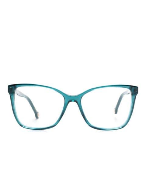 butterfly-frame glasses by CAROLINA HERRERA