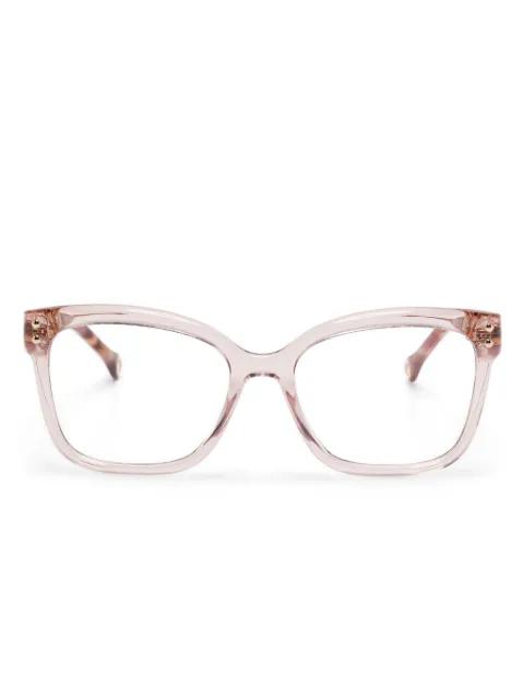 butterfly-frame glasses by CAROLINA HERRERA