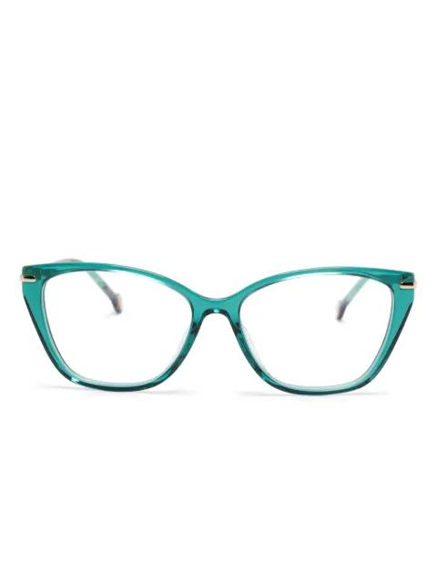 butterfly-frame glasses by CAROLINA HERRERA