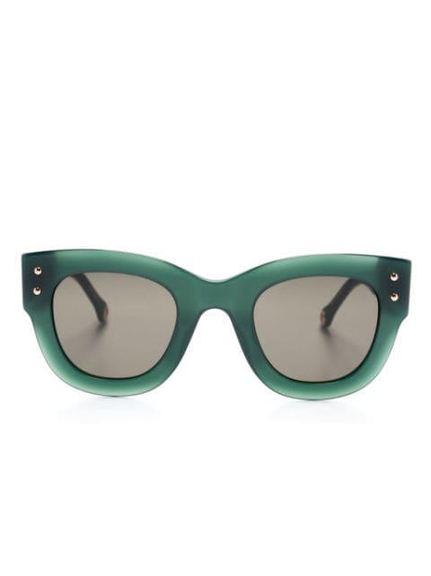 butterfly-frame sunglasses by CAROLINA HERRERA