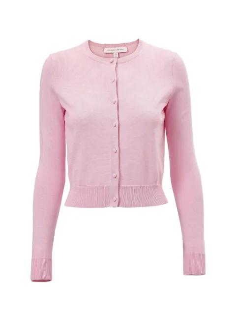 button-up cropped cardigan by CAROLINA HERRERA
