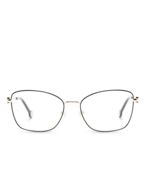 cat-eye frame glasses by CAROLINA HERRERA