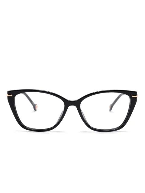 cat-eye glasses by CAROLINA HERRERA