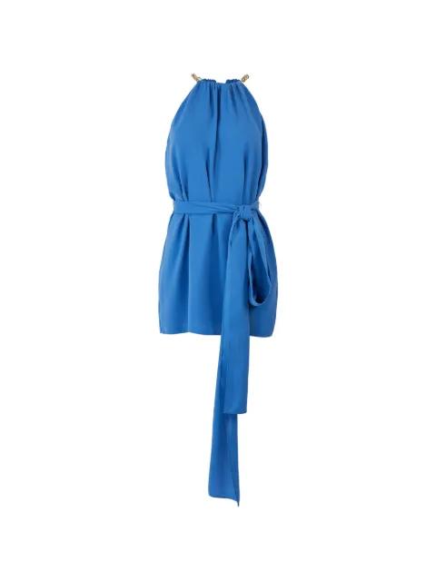 chain-strap halterneck top by CAROLINA HERRERA