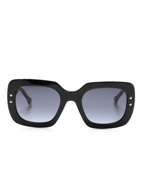 colour-block square-frame sunglasses by CAROLINA HERRERA