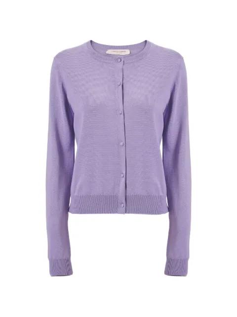 crew-neck cardigan by CAROLINA HERRERA
