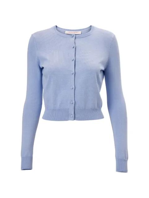 crewneck cardigan by CAROLINA HERRERA