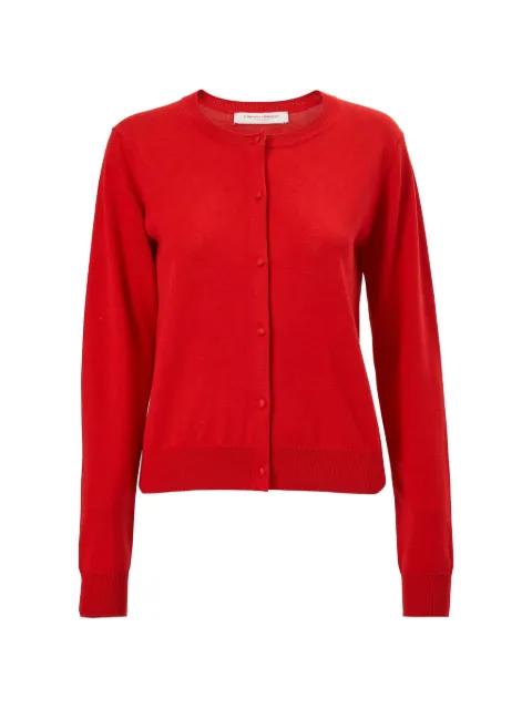 crewneck cardigan by CAROLINA HERRERA