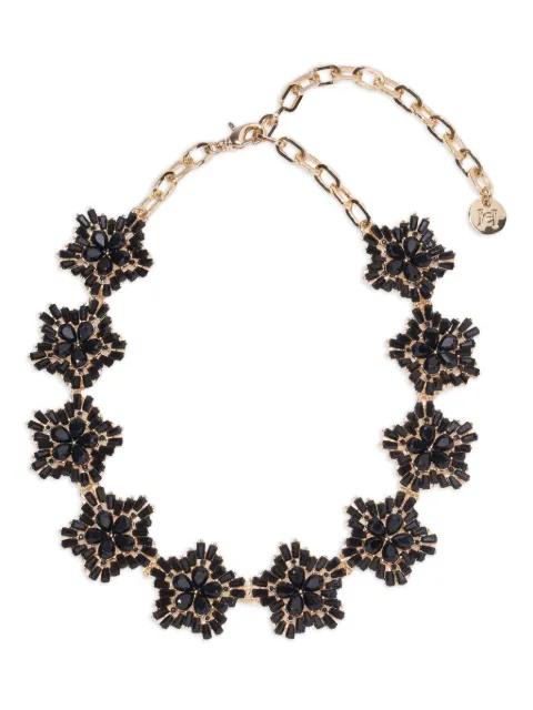 crystal snowflake necklace by CAROLINA HERRERA