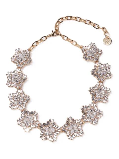 crystal snowflake necklace by CAROLINA HERRERA