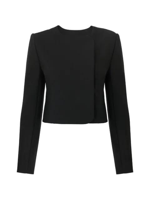 double-breasted cropped jacket by CAROLINA HERRERA
