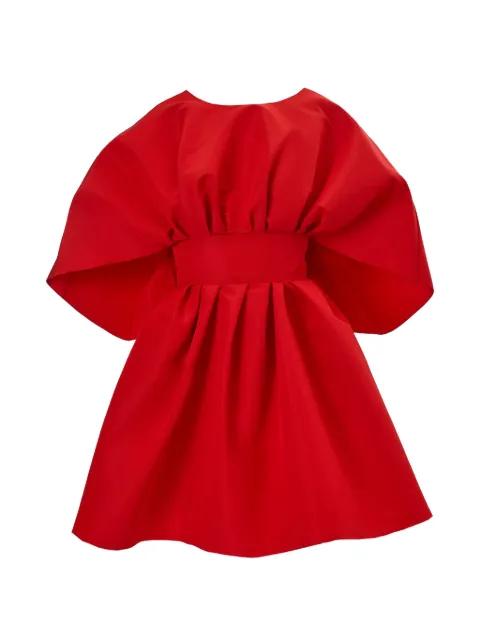 fan mini dress by CAROLINA HERRERA