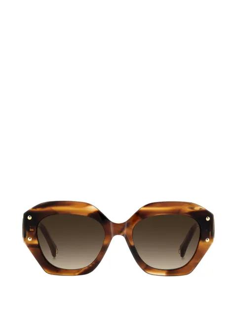 geometric-frame sunglasses by CAROLINA HERRERA