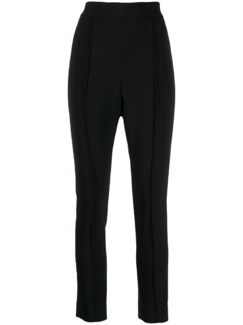 high-waisted cropped trousers by CAROLINA HERRERA