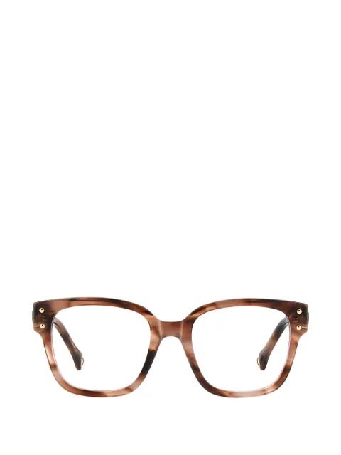 logo-detail glasses by CAROLINA HERRERA