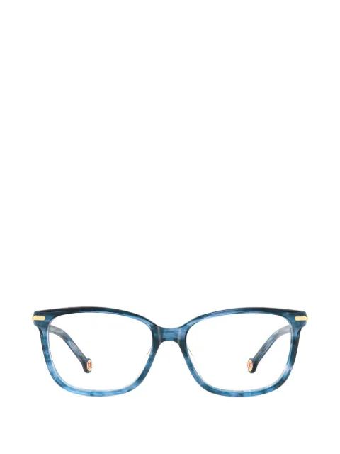 logo-detail glasses by CAROLINA HERRERA