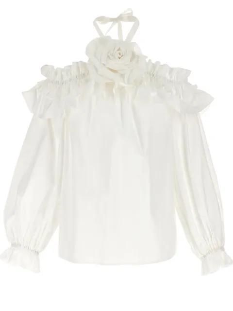 off-shoulder blouse by CAROLINA HERRERA