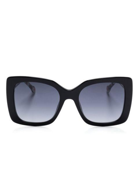 oversize-frame sunglasses by CAROLINA HERRERA