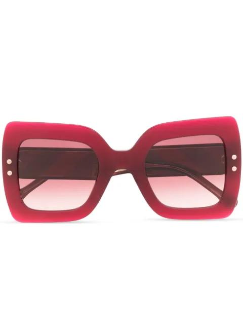 oversize square-frame sunglasses by CAROLINA HERRERA