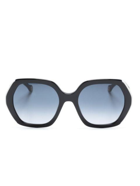 oversized-frame gradient sunglasses by CAROLINA HERRERA
