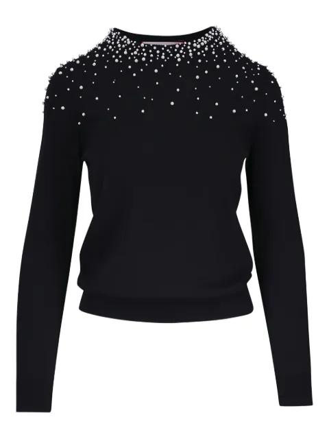 pearl-embellished sweater by CAROLINA HERRERA