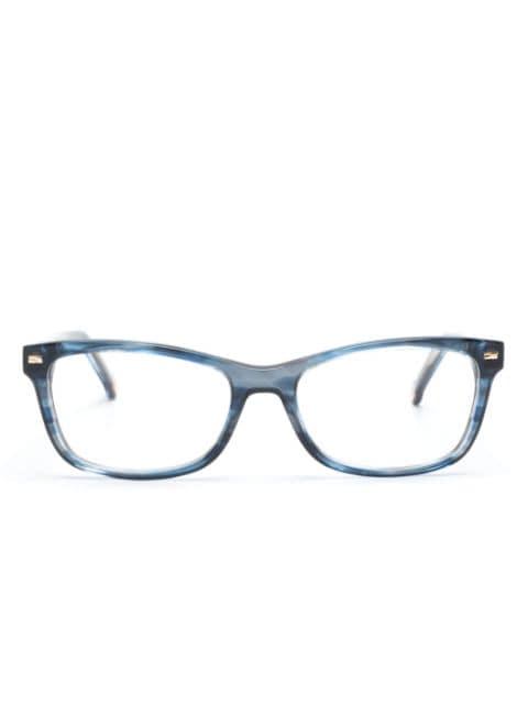 rectangle-frame clear-lenses glasses by CAROLINA HERRERA