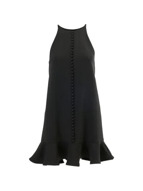 ruffle-hem mini dress ‌ by CAROLINA HERRERA