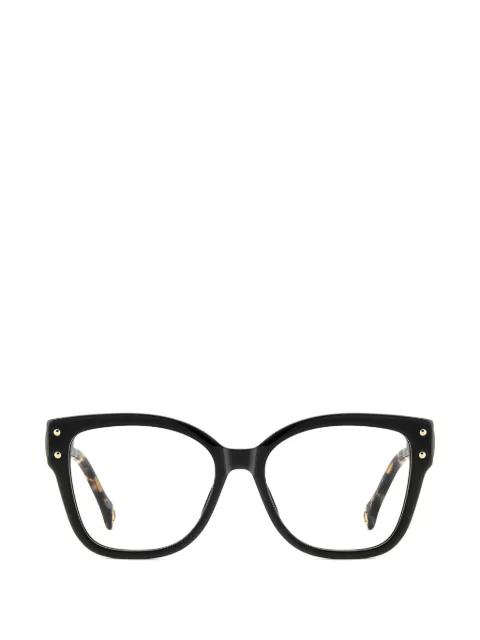 square-frame glasses by CAROLINA HERRERA