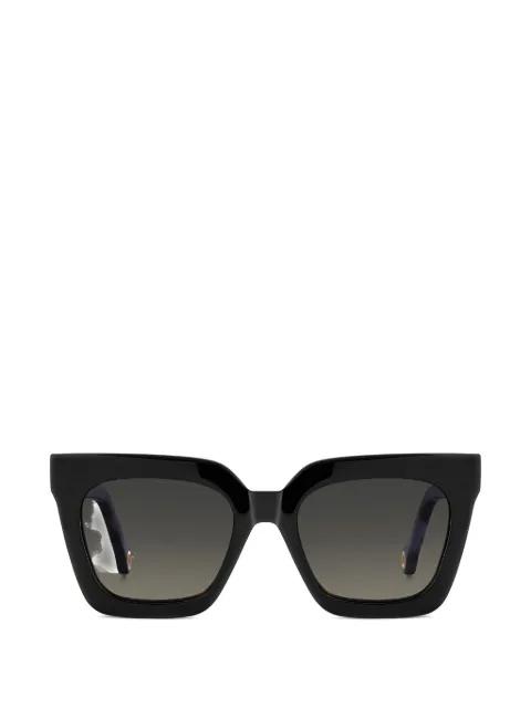 square-frame glasses by CAROLINA HERRERA