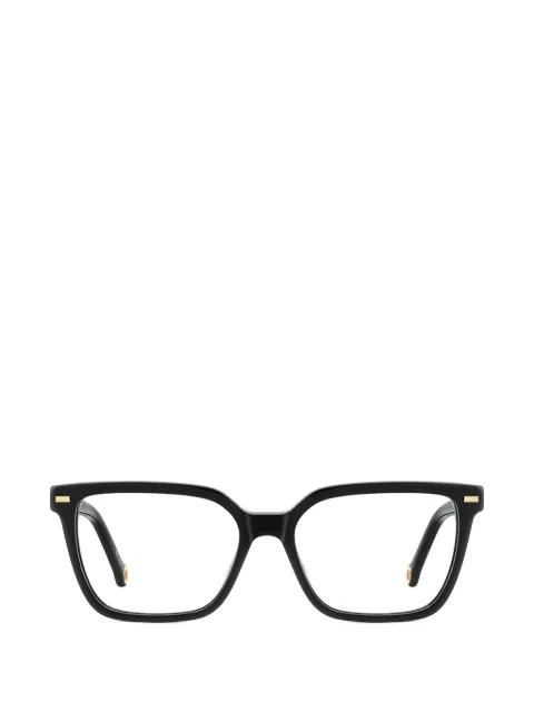 square-frame glasses by CAROLINA HERRERA