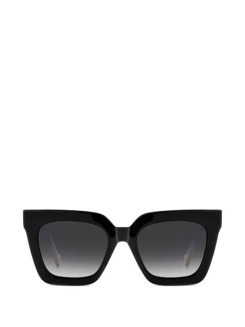 square-frame logo glasses by CAROLINA HERRERA