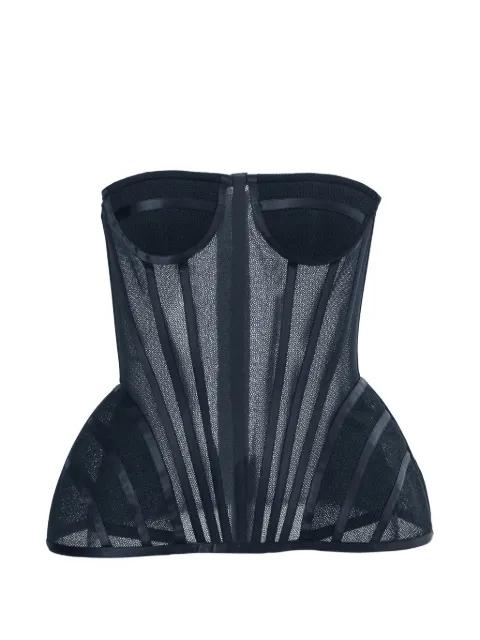 strapless bustier by CAROLINA HERRERA