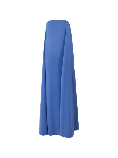 strapless draped gown by CAROLINA HERRERA