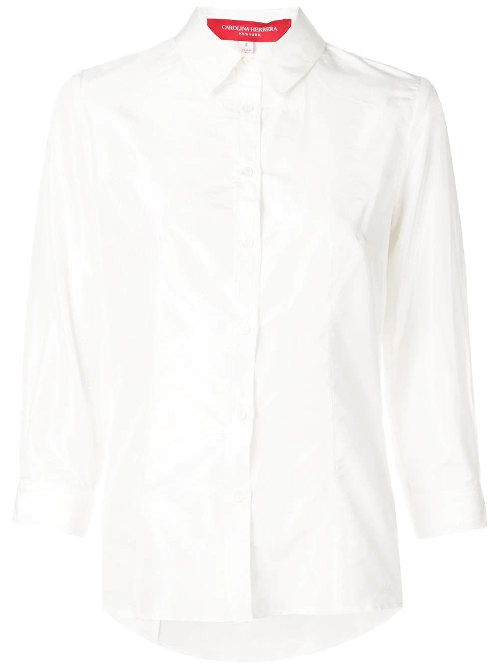 three-quarter sleeve shirt by CAROLINA HERRERA