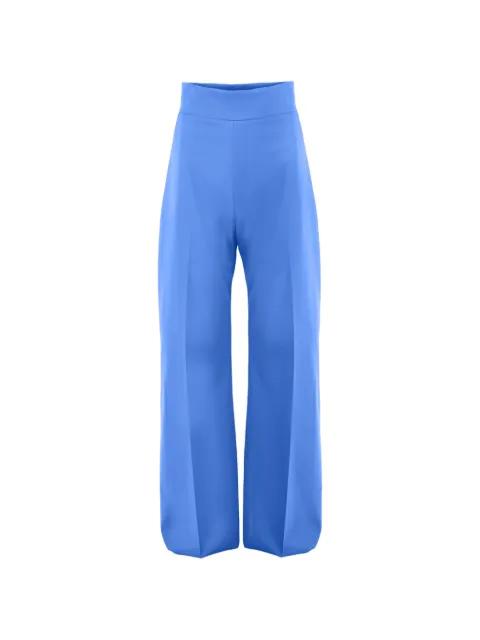 wide-leg Diane pants by CAROLINA HERRERA