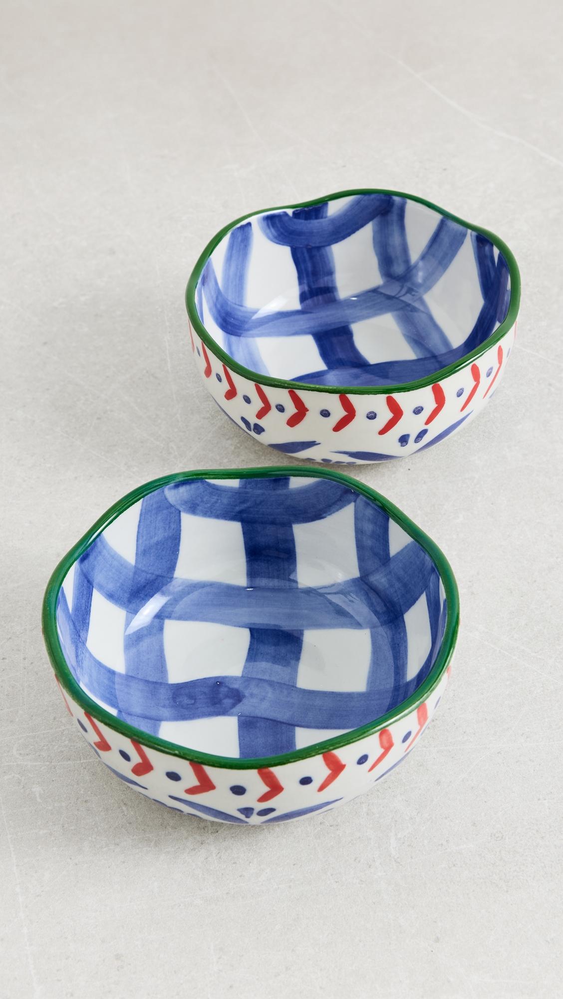 Picnic Bowl Set of Two by CAROLINA K